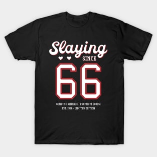 54th Birthday Gift Slaying Since 1966 T-Shirt